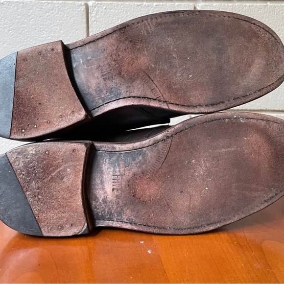 Frye Men’s Murray Chocolate Leather Ankle Chukka Boots | US 9 - Picture 5 of 6